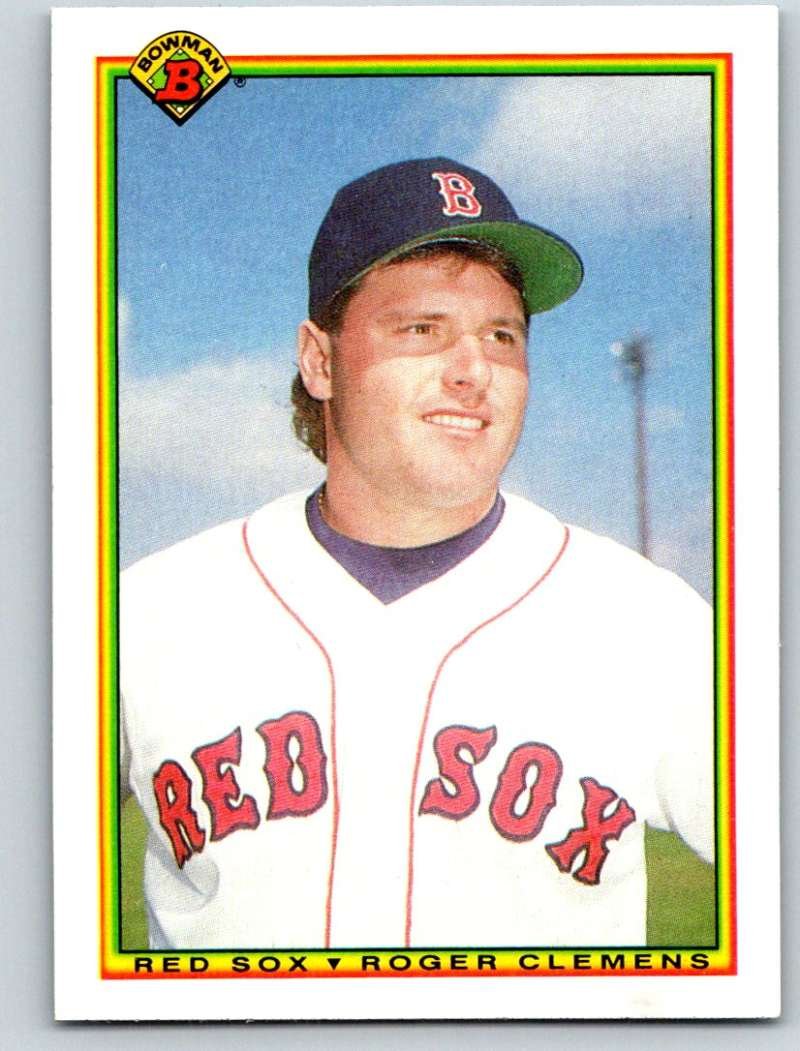 Amazon.com: 1990 Bowman #268 Roger Clemens Boston Red Sox